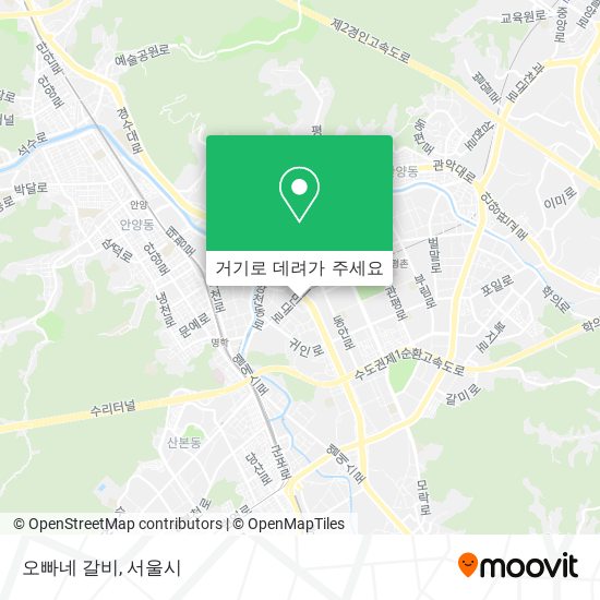 오빠네 갈비 지도