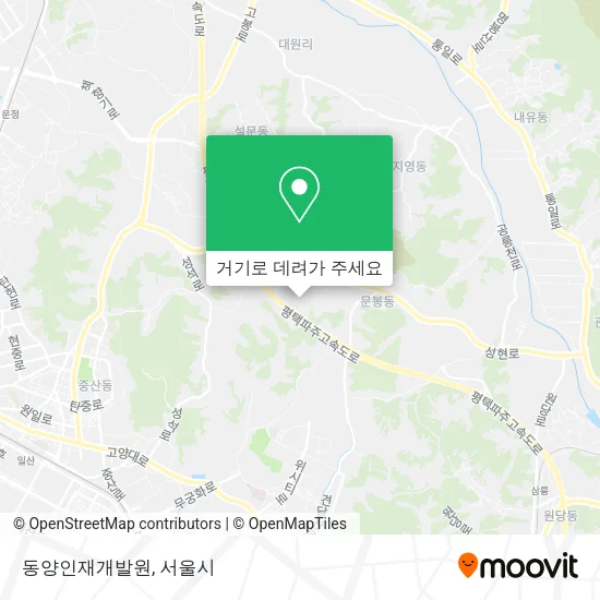 동양인재개발원 지도