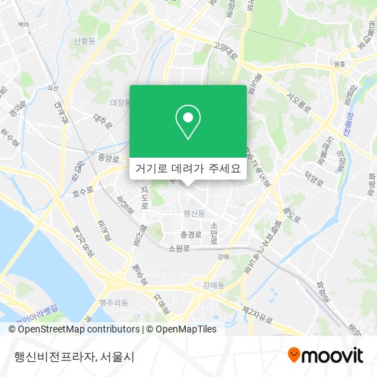 행신비전프라자 지도