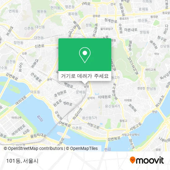 101동 지도