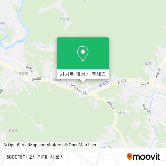 5000대대 2사격대 지도
