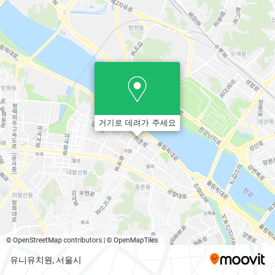 유니유치원 지도