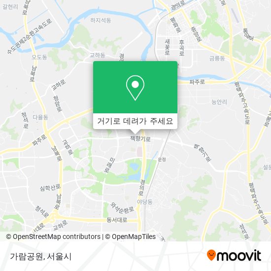 가람공원 지도