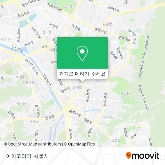 아이코리아 지도