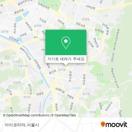 아이코리아 지도