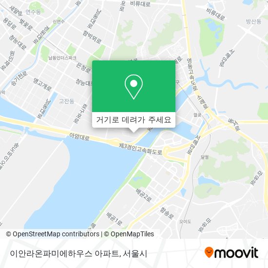 이안라온파미에하우스 아파트 지도