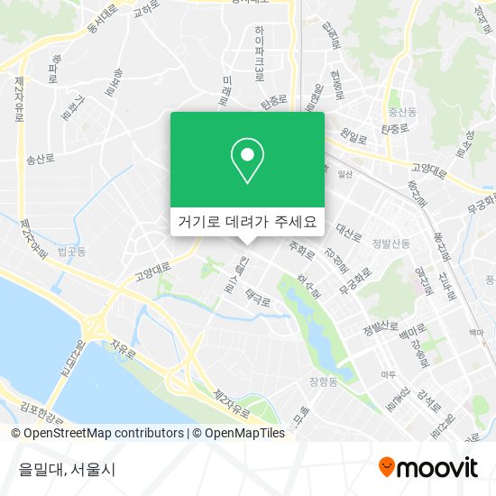 을밀대 지도