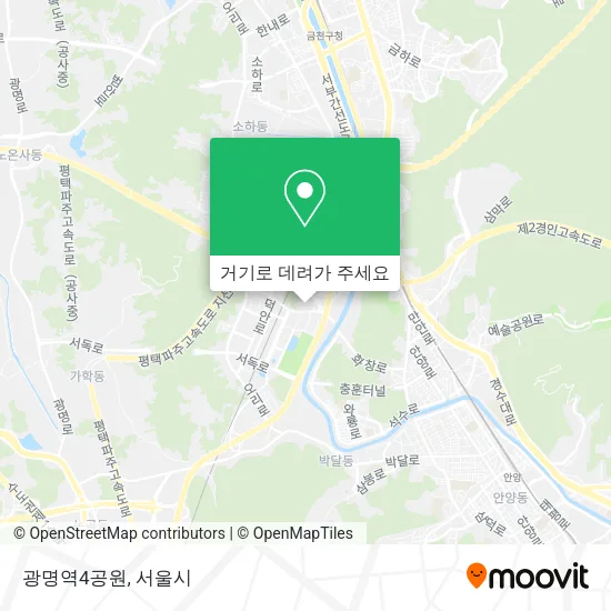 광명역4공원 지도