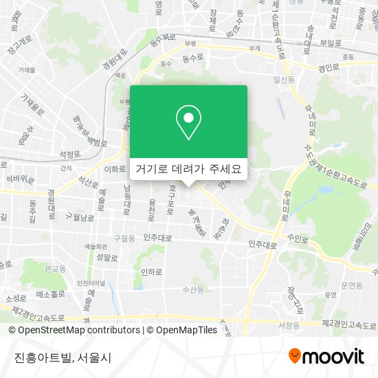 진흥아트빌 지도