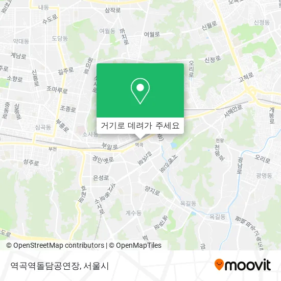 역곡역돌담공연장 지도