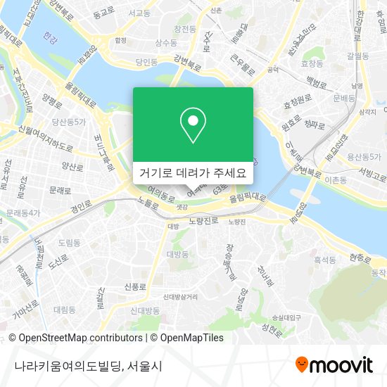 나라키움여의도빌딩 지도