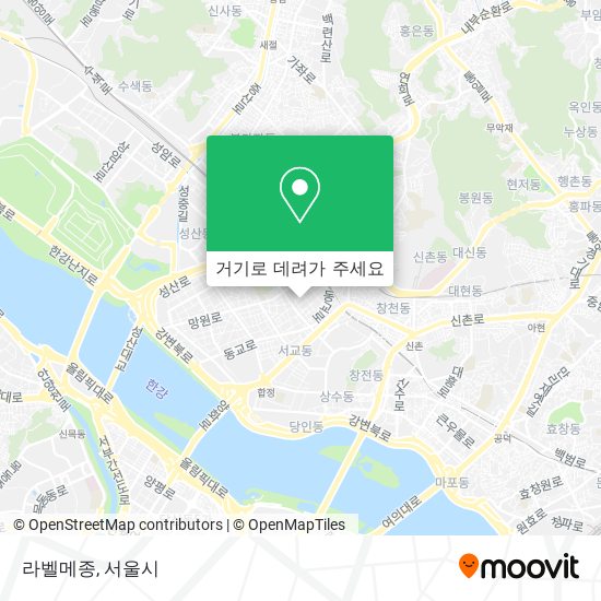 라벨메종 지도