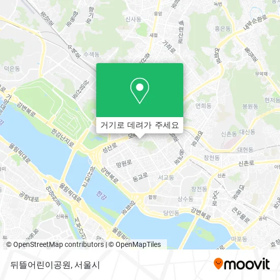 뒤뜰어린이공원 지도