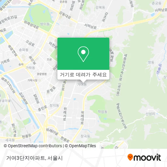거여3단지아파트 지도
