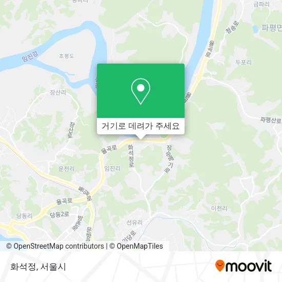 화석정 지도