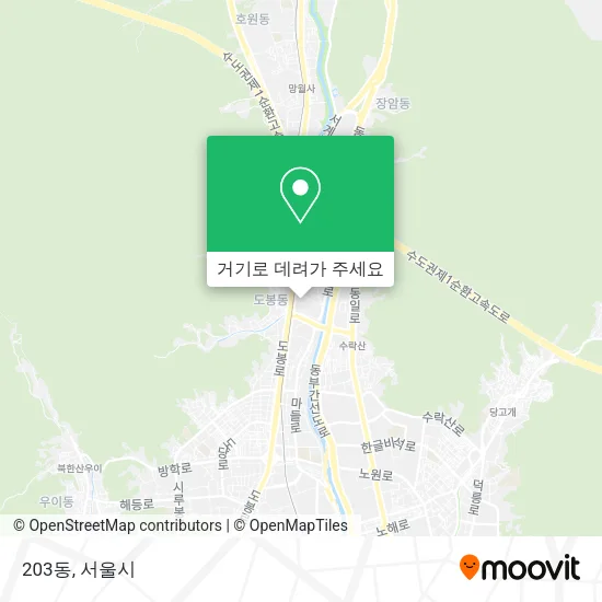 203동 지도