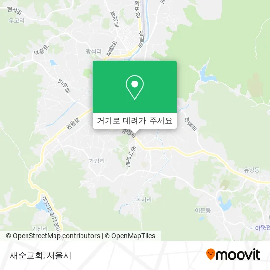 새순교회 지도