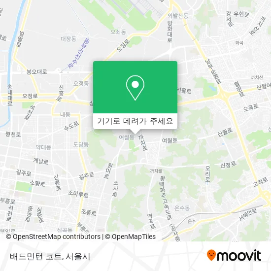 배드민턴 코트 지도