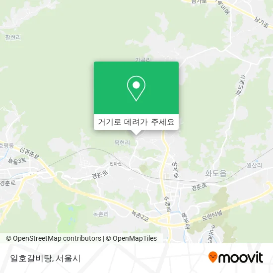 일호갈비탕 지도