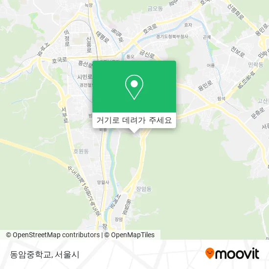 동암중학교 지도