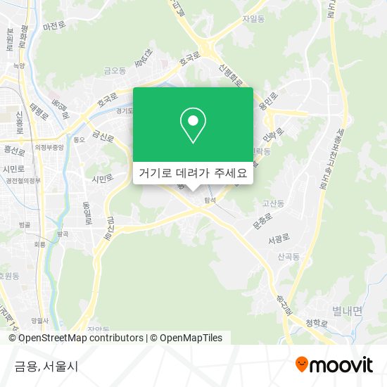 금용 지도