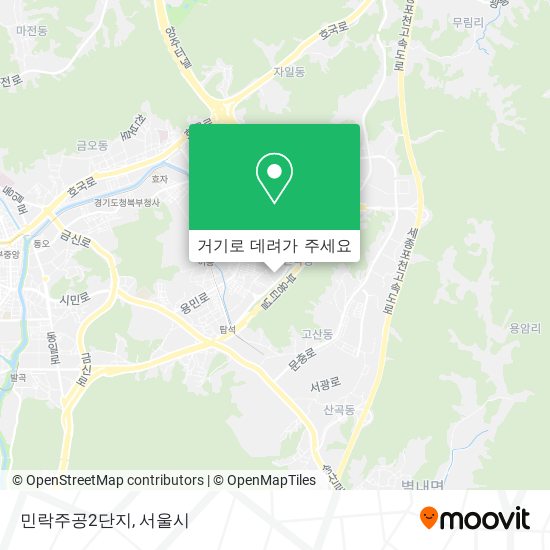 민락주공2단지 지도