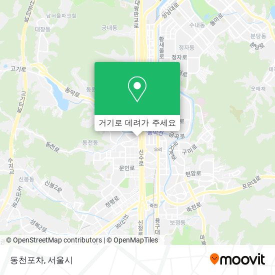동천포차 지도