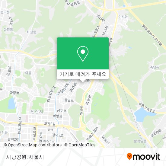 시낭공원 지도