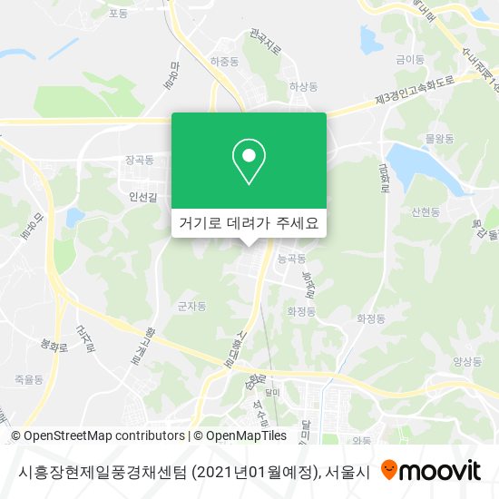 시흥장현제일풍경채센텀 (2021년01월예정) 지도