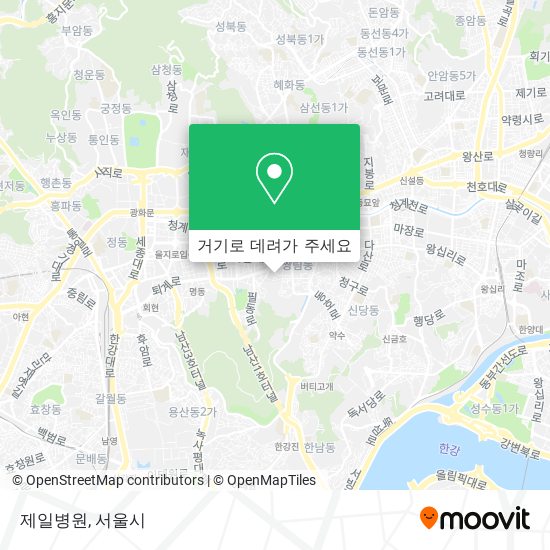 제일병원 지도