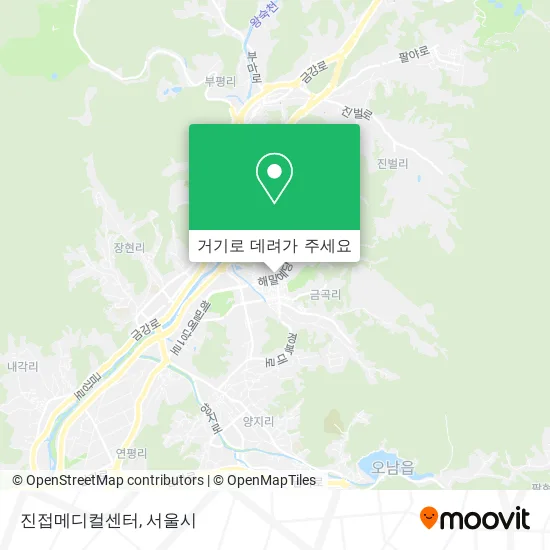 진접메디컬센터 지도