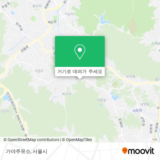 가야주유소 지도