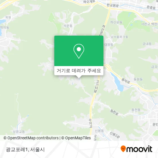 광교포레1 지도