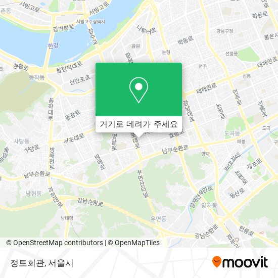 정토회관 지도