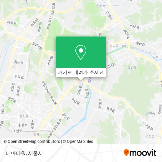 테마타워 지도