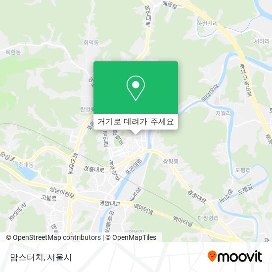 맘스터치 지도