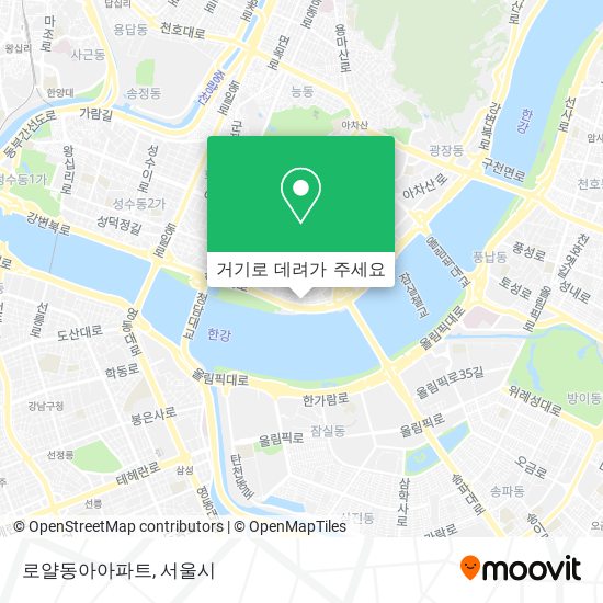 로얄동아아파트 지도