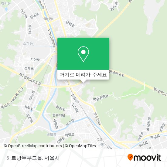하르방두부고을 지도