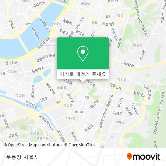 운동장 지도