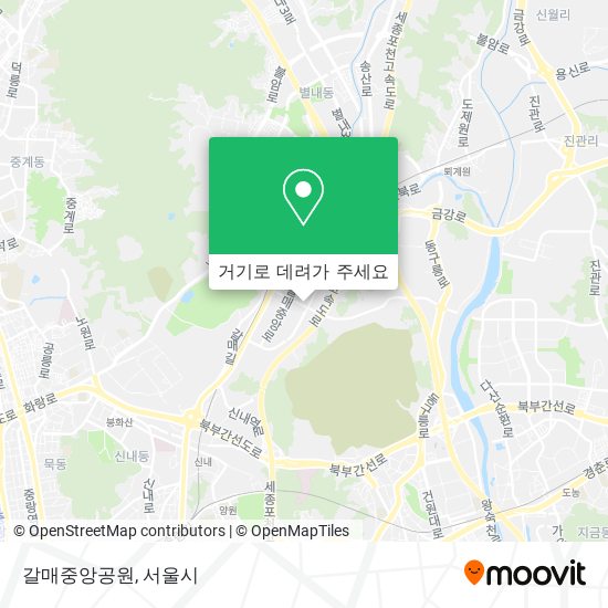 갈매중앙공원 지도