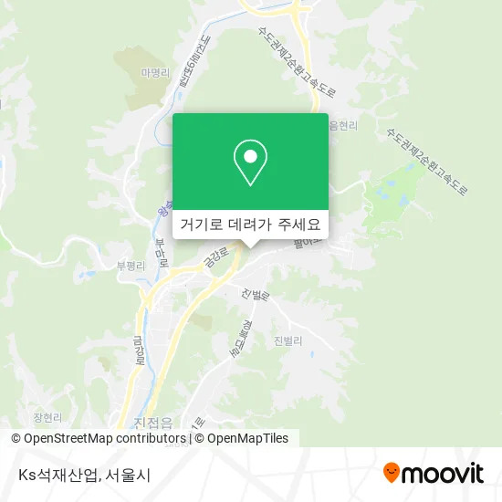 Ks석재산업 지도