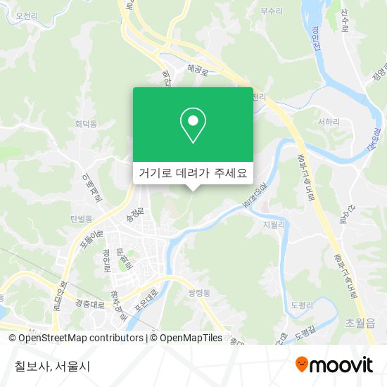 칠보사 지도