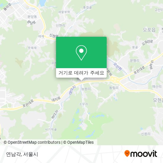 연남각 지도