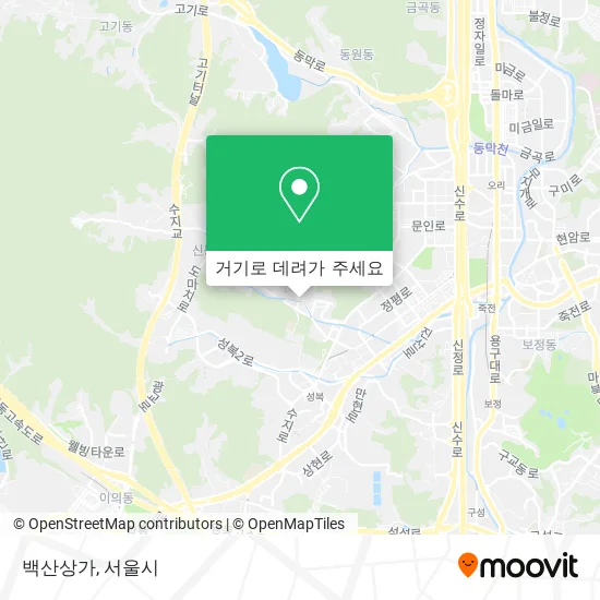백산상가 지도