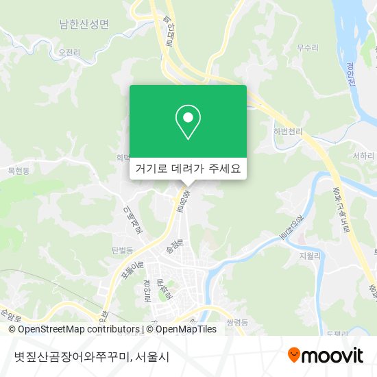볏짚산곰장어와쭈꾸미 지도