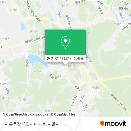 시흥목감13단지아파트 지도