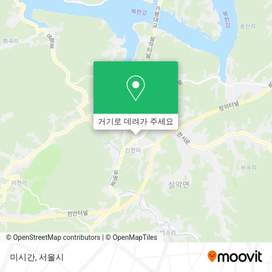 미시간 지도