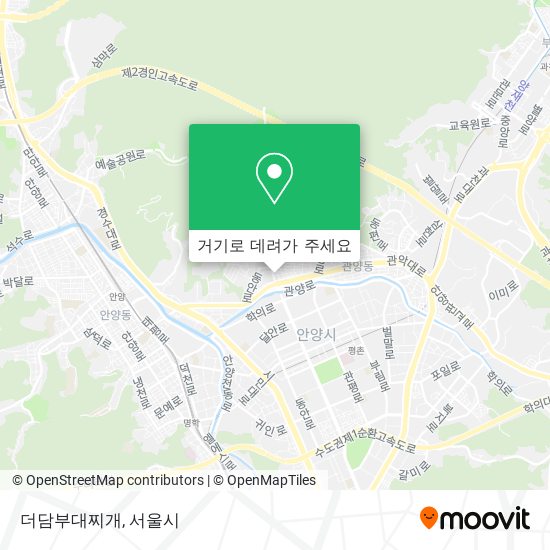 더담부대찌개 지도