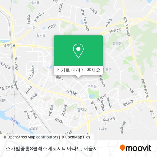 소사벌중흥S클래스에코시티아파트 지도