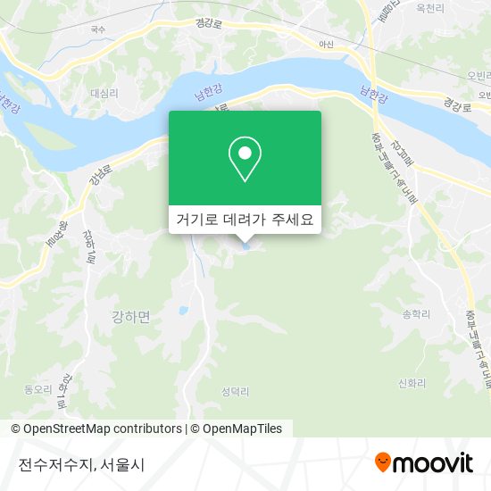 전수저수지 지도